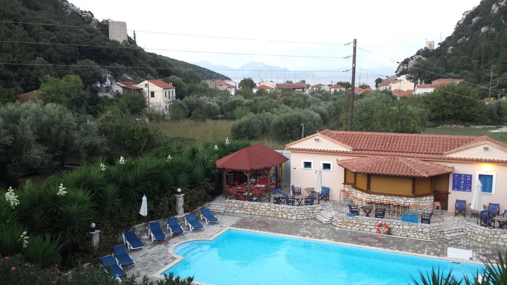 Hotel Nostos Frikes Bagian luar foto