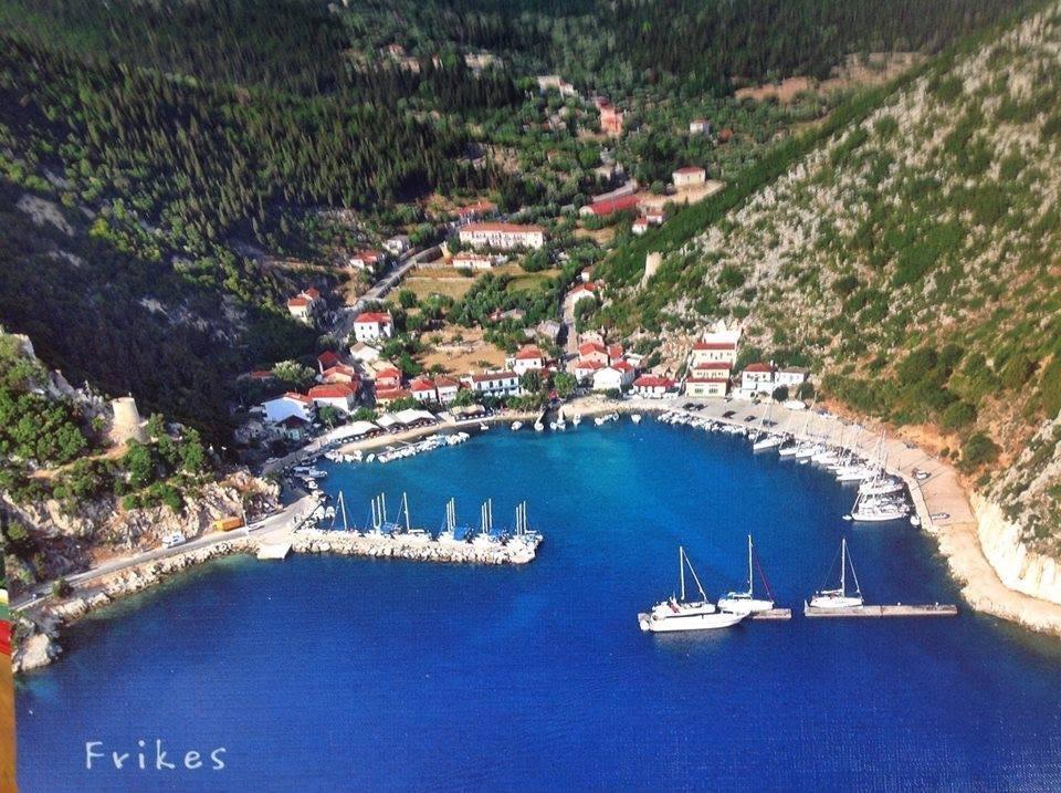 Hotel Nostos Frikes Bagian luar foto