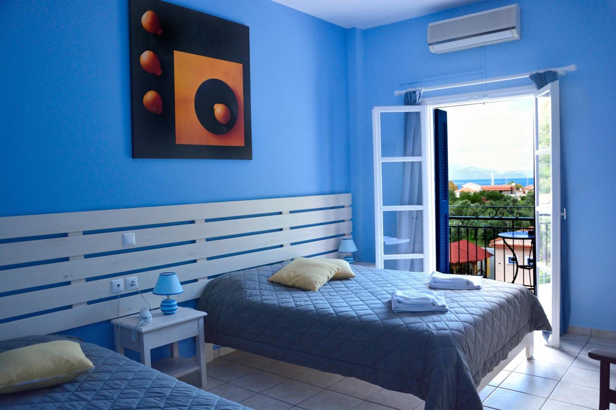 Hotel Nostos Frikes Bagian luar foto