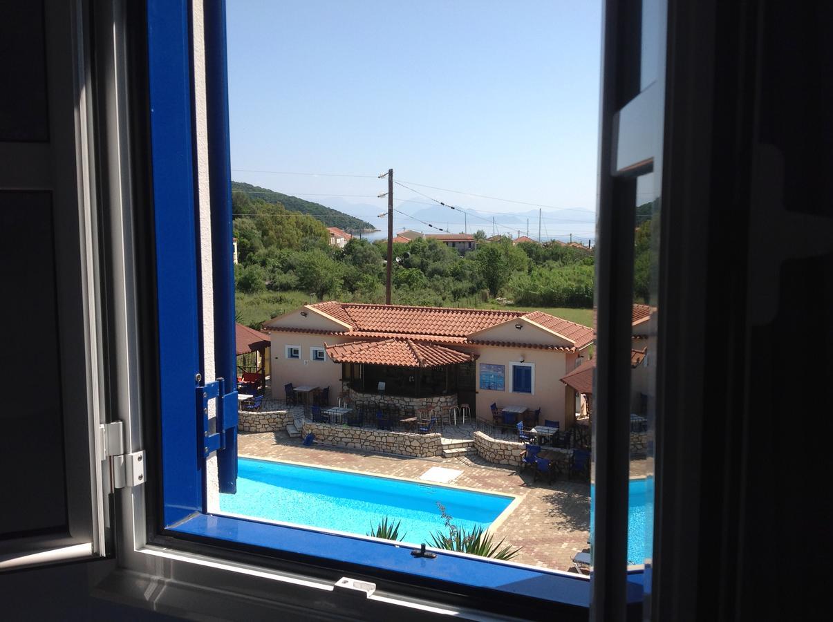 Hotel Nostos Frikes Bagian luar foto